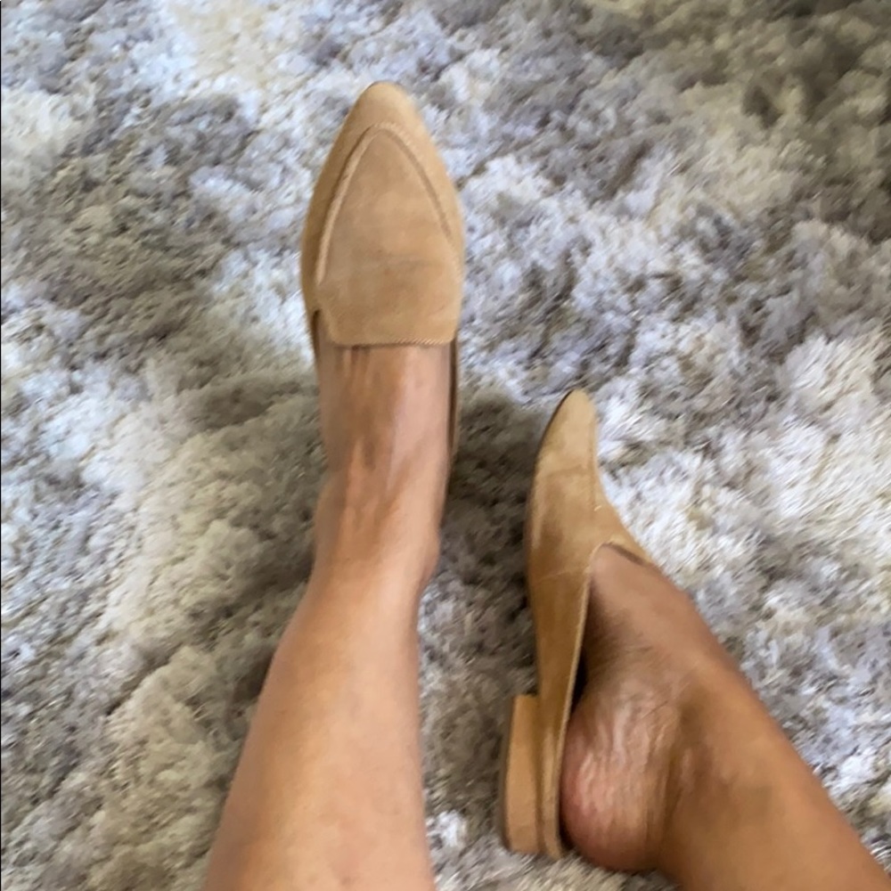 Franco Sarto Tan Mules/Slides